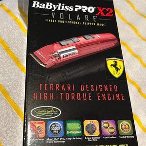 BaByliss PRO 'Ferrari' hair clippers and accessories NWOT. UNOPENED BOX!